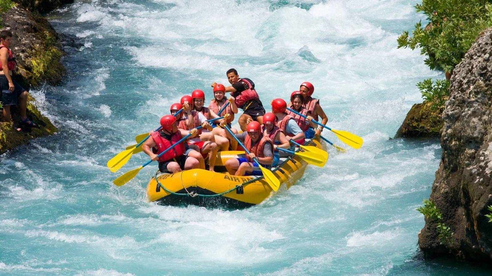 White water rafting adventure